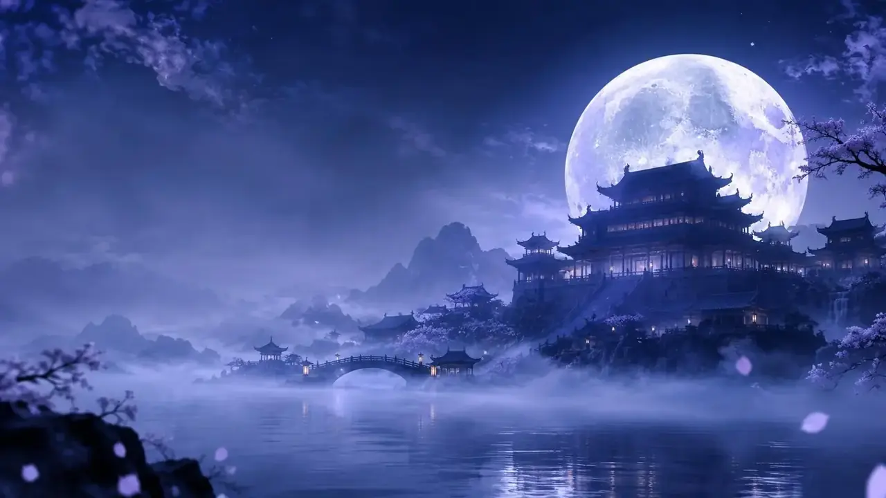 穿越成贵妃，我只想摆烂短剧横版剧照，穿越重生题材暖光剧场氛围